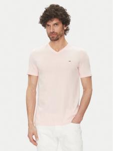 Облегающая футболка Jaspe DM0DM20364 Tommy Jeans, розовый