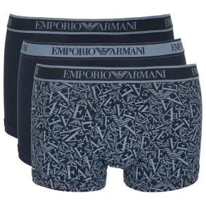 Боксеры 3 шт Emporio Armani EM000370_AF10779, синий