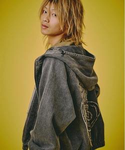 Толстовка джинсовая GALFY/Galfy Gurgunya (мужская)