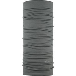 Шарф из мериносовой шерсти P.A.C., серый