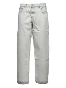 Хлопковые джинсы 7 For All Mankind, серый