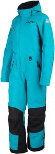 Женский цельный утепленный комбинезон для снегохода KLIM Vailslide из материала Gore-Tex, Arctic Teal - Black