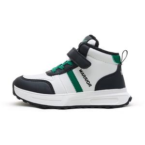 Детские повседневные ботинки Unisex WARRIOR, бежевый черный зеленый-fleece-lined