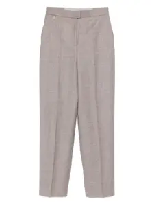 Брюки на пуговицах Agnona, коричневый