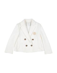 Блейзер для девочек Eleventy, белый