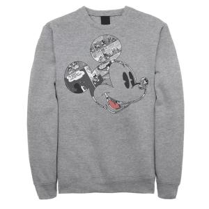 Мужской свитшот Disney Mickey And Friends Mickey Comic Fill Licensed Character