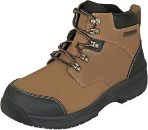 Мужские ортопедические кожаные водонепроницаемые ботинки Orthofeet Granite, коричневый