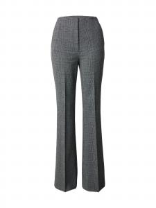 BOSS Брюки с расклешенными складками 'Telessa' в крапчатом сером цвете