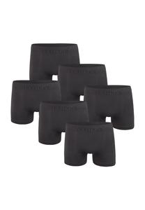 Набор из 6 мужских боксеров из нейлоновой микрофибры normani, антрацит