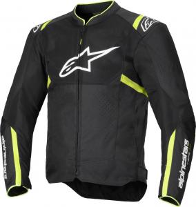 Текстильная мотоциклетная куртка Alpinestars t-sps air v2, Black/Neon Yellow
