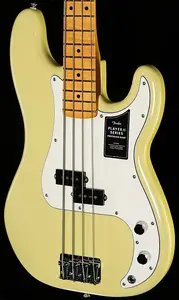 Бас-гитара Fender Player II Precision с грифом из клена, цвет Hialeah Yellow (748)