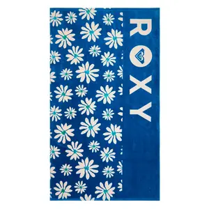 Полотенце Roxy Cold Water с принтом, синий