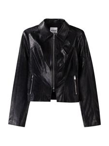 Демисезонная куртка Bershka, Black