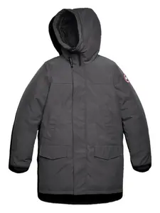 Куртка с капюшоном и нашивками Canada Goose, серый