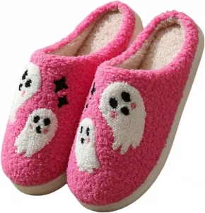 Тапочки домашние пушистые с эффектом памяти и поддержкой свода стопы, Baimiu, ассорти