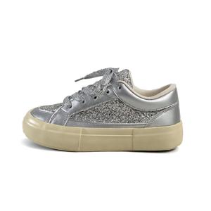 City camel Женские лоу-топ скейтборд кроссовки серебристые, цвет Silver