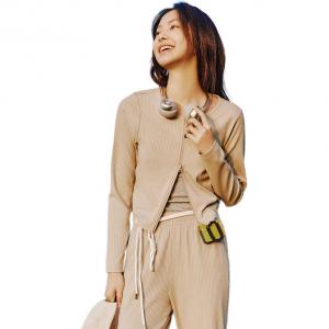 ANTA Куртка спортивная женская бежевая хаки, Nude Khaki