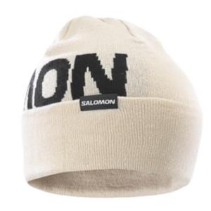 Salomon Акриловая шапка-бини унисекс, серый и белый