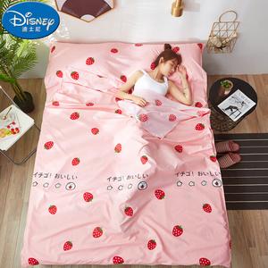 Disney Спальный мешок для путешествий 180х220 см, дизайн Strawberry Sweetheart