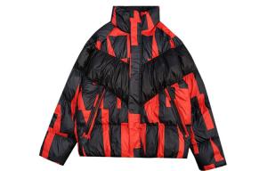 Мужской пуховик Nike, цвет Black/Red