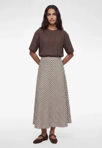 Полосатая макси-юбка Koton, Brown