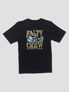 Футболка Salty Crew Briny Kids T-Shirt, black
