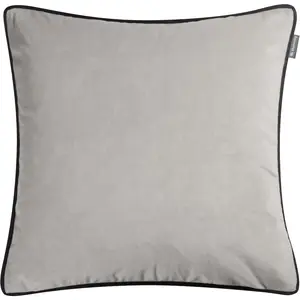 Декоративная подушка Corner Musterring, Anthrazit/grau/hellgrau + unifarben