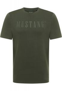 MUSTANG Футболка 'Austin' в цвете Khaki