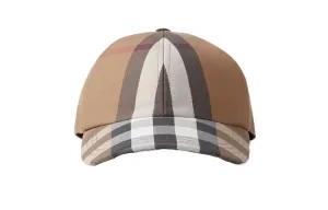 Burberry Хлопковая бейсболка мужская умбра, Umber