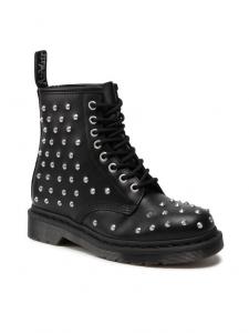 Ботинки Dr. Martens 1460 Stud на шнуровке, черный