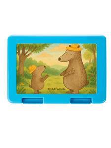 Mr. & Mrs. Panda Коробка для хранения в форме медведя, украшенная изображением шляпы, без надписи, белого цвета