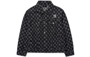 Женская джинсовая куртка MLB, Серый