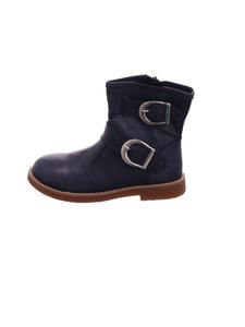 Детские утепленные ботинки для девочек - синие ботинки Esgano