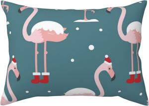 Pevtufa Наволочки с принтом фламинго застежка-конверт Elegant Flamingo