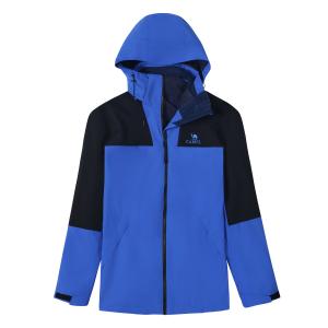 Camel Верблюжья куртка унисекс для отдыха на открытом воздухе, Дуб коричневый/черный