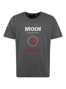 SCHIETWETTER Футболка Bosse Butscher антрацитового меланжа