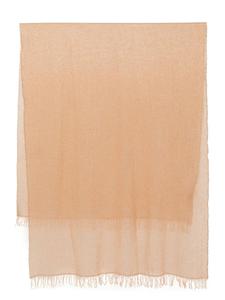 Шарф с бахромой Fabiana Filippi, серый