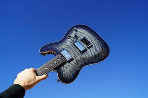 Электрогитара Schecter Diamond Series PROTOTYPE PT Classic - Trans Black Burst 6-String Electric w/ Black Tweed Hard Case