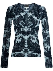 ETRO топ из тюля, черный