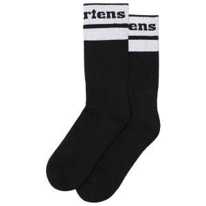 Многофункциональные носки Dr. Martens Athletic Logo Sock, цвет Black/White