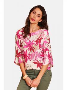 Футболка Le Jardin du Lin Leinen, розовый