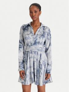 Коктейльное платье regular fit W5YK00 WF1T2 Guess, синий