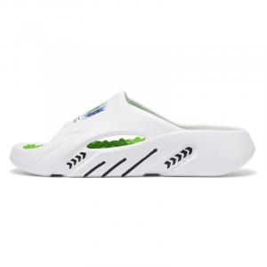 Сандалии-слайдеры EVA Quiet, нескользящие, устойчивые к запахам, износостойкие, быстросохнущие, с амортизацией, унисекс CariteSport, White Green