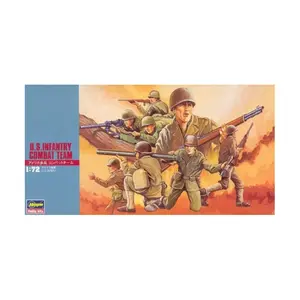 Боевая группа пехоты США, WWII Artillery & Infantry Miniatures (1:72) (Hasegawa)