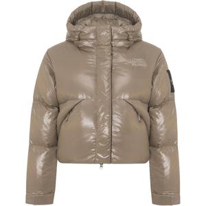 Коричневая пуховая куртка для женщин THE NORTH FACE, коричневый