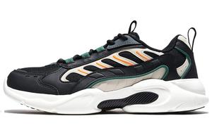 Кроссовки мужские толстые низкие черные/бежевые Xtep