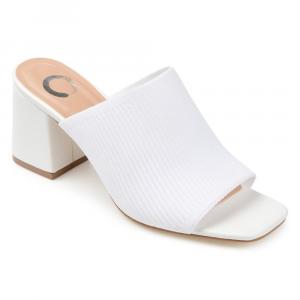 Босоножки на каблуке-блоке Lorenna Journee, белый