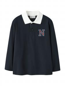 NAME IT Лонгслив 'NKMTIM' в цвете Night Blue, Azure