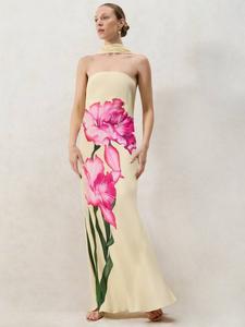 Платье-бандо Petite Aurora с цветочным принтом Ro&Zo