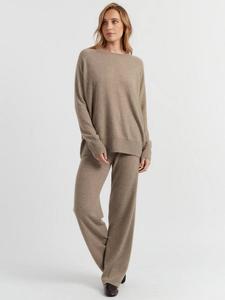 Свободный джемпер из чистого кашемира Chinti & Parker, Warm Oatmeal